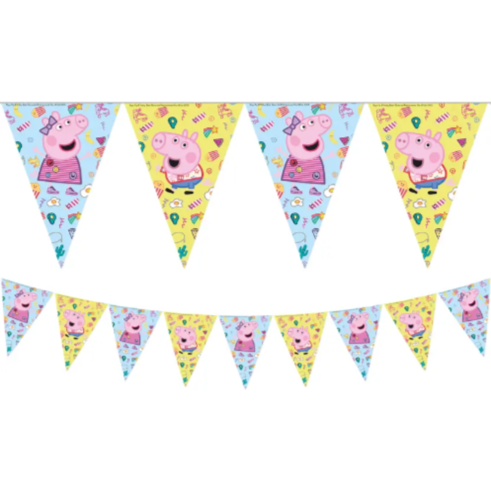 Peppa Pig - Plastic Flag Banner