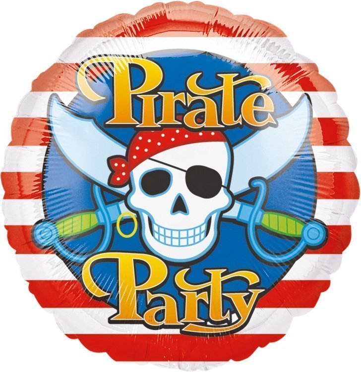 Pirate Party 17" Foil Balloon