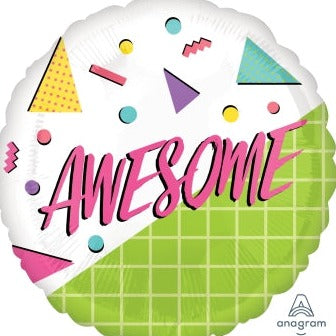 17" Awesome -  Foil Balloon