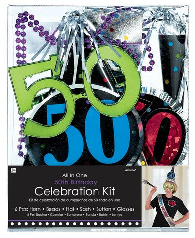 50th Birthday Celebration Kit