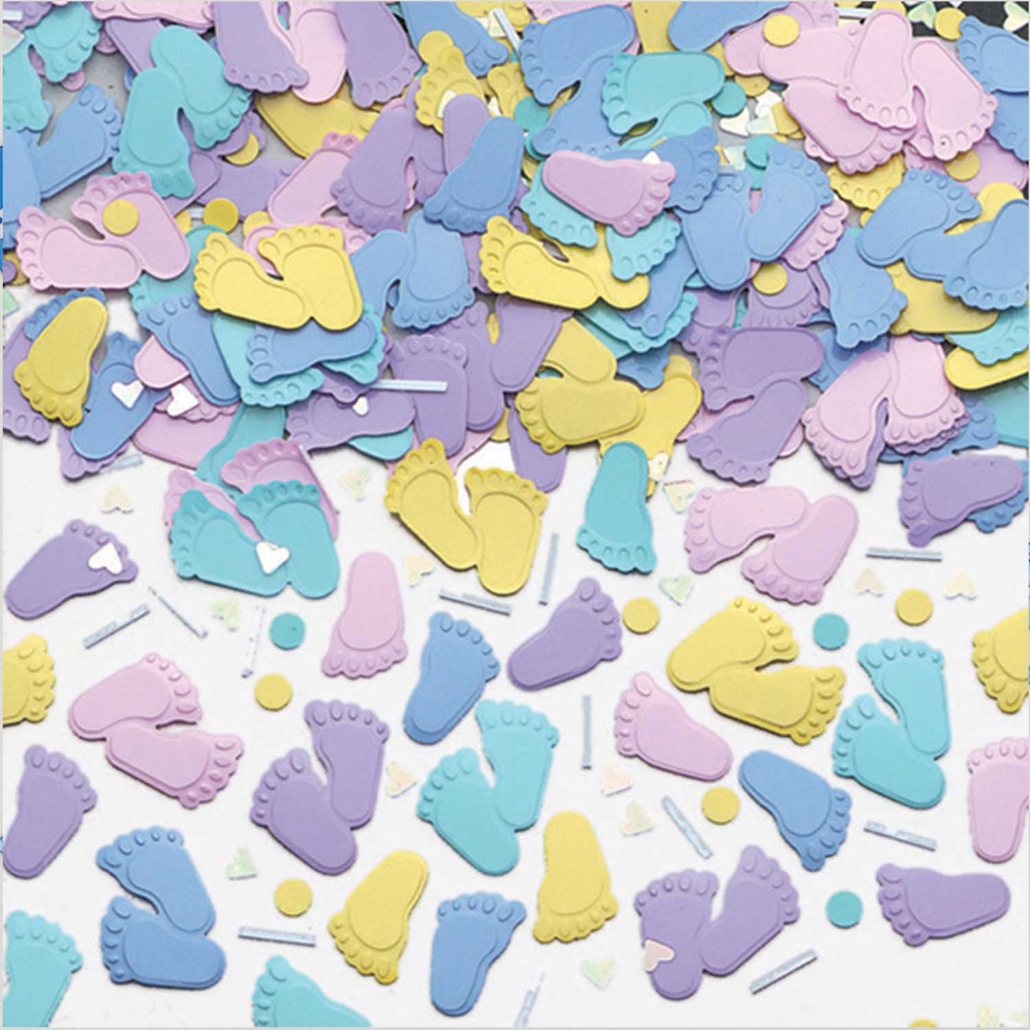 Table Confetti Baby Feet 14g