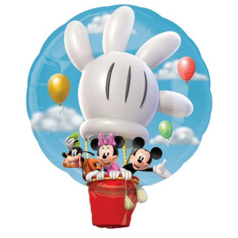 Mickey Hot Air Balloon Super Shape Foil Balloon