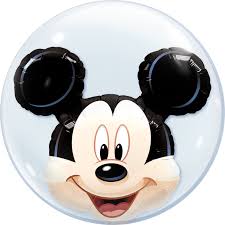 Mickey Mouse Double Bubble Balloon - 24"