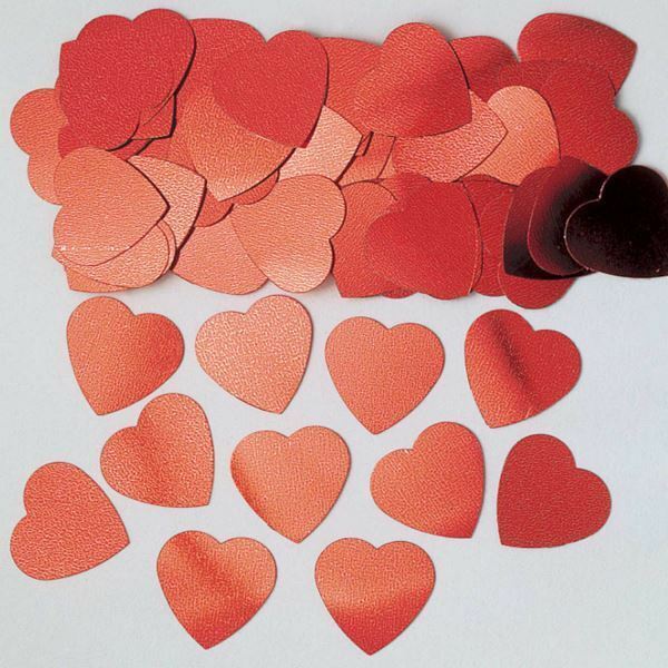 Jumbo Red Hearts Confetti Sprinkles