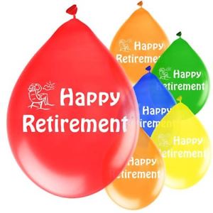 Happy Retirement Balloons